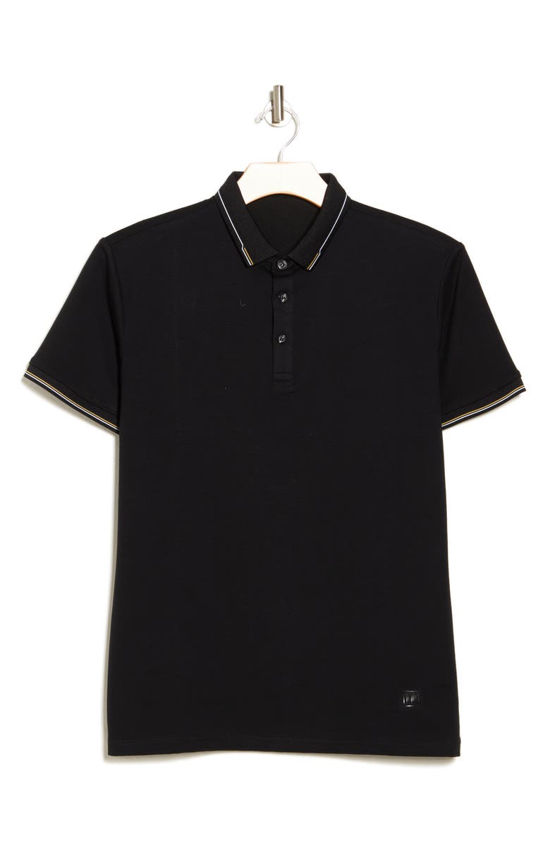 T.R. PREMIUM Tipped Short Sleeve Knit Polo, Alternate, color, 