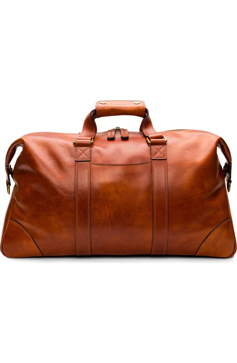 Bosca Leather Duffle Bag, Alternate, color,
