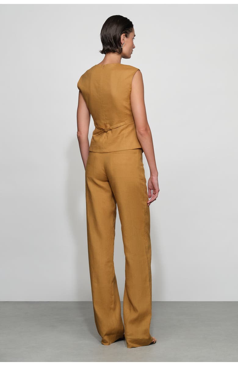Et Ochs Foster Suiting Top, Alternate, color, Butterscotch