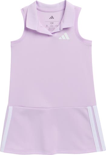 adidas Pique Polo Tennis Dress in Ice Lavender at Nordstrom Rack, Size 18M adidas Pique Polo Tennis Dress in Ice Lavender at Nordstrom Rack, Size 18M