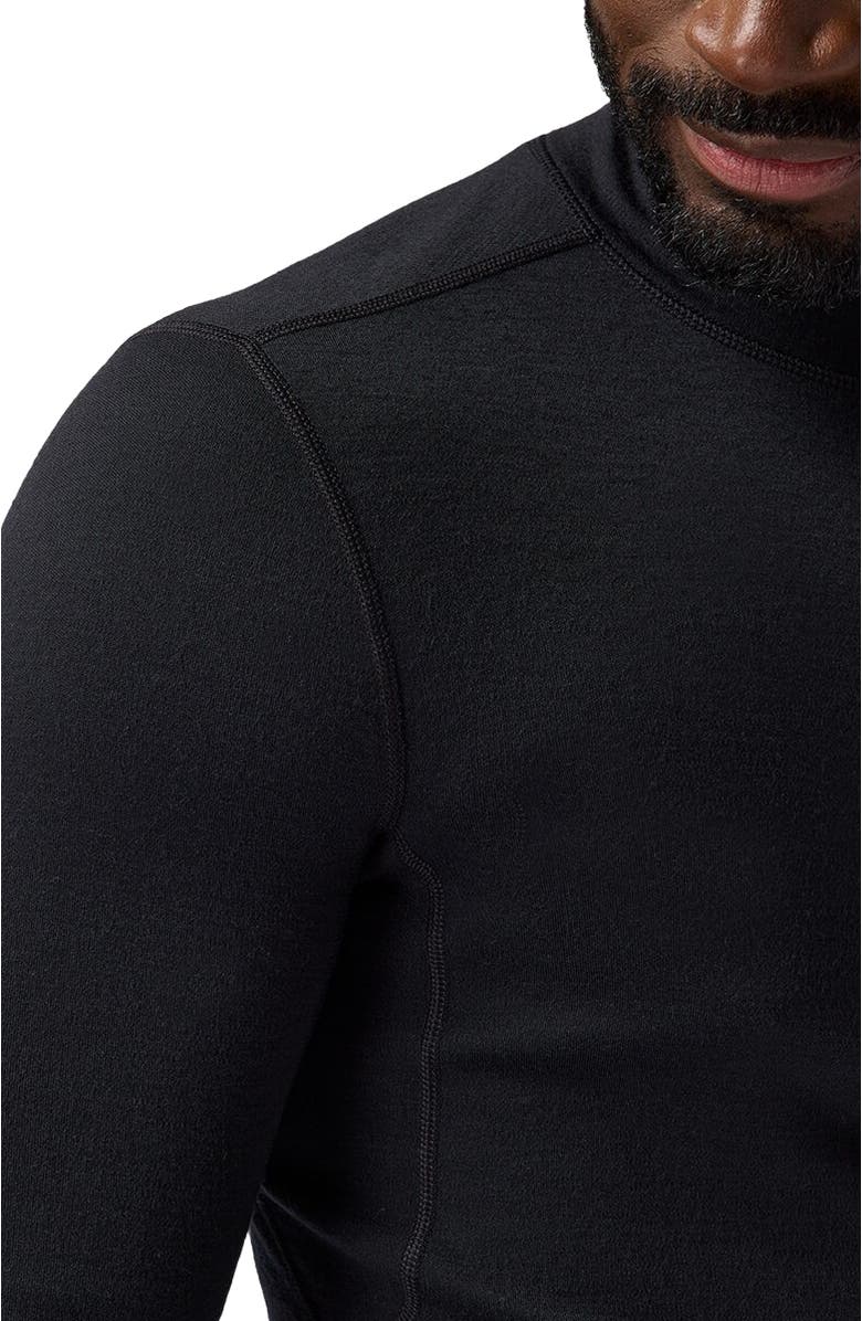 Backcountry Cedars Rws Merino Mid-Wt Baselayer 1/4-Zip Top - Men's, Alternate, color, Black