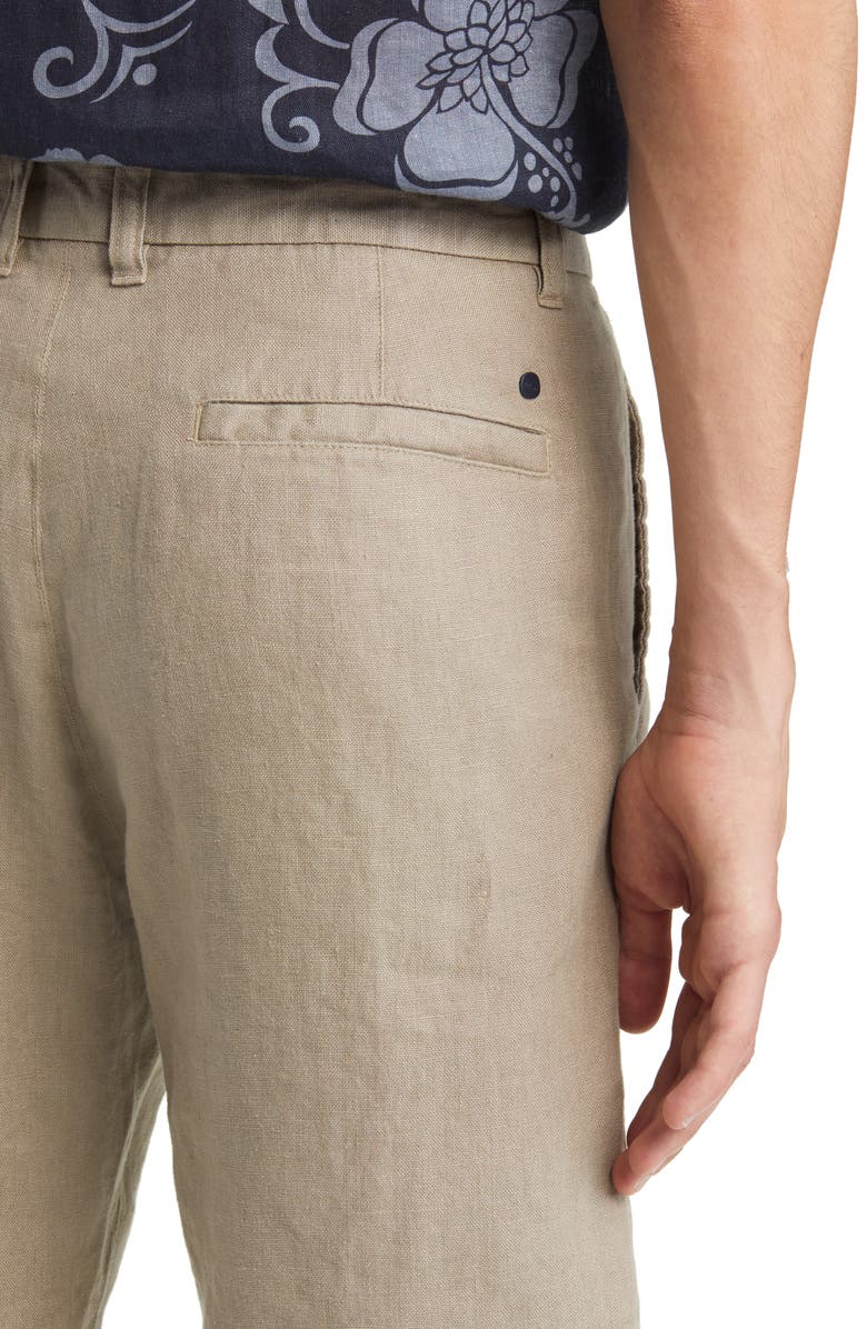 NN07 Crown 1196 Linen Shorts, Alternate, color,