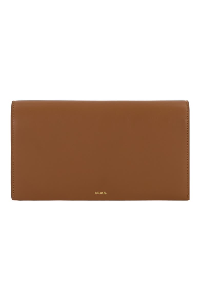 Continental Nappa Leather Wallet, Alternate, color, SADDLE