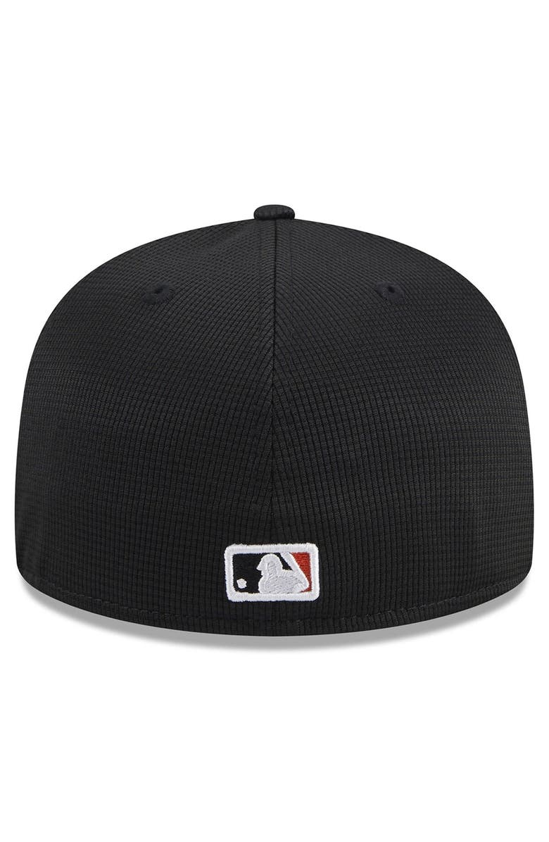 New Era Youth New Era Black San Francisco Giants 2024 Batting Practice 59FIFTY Fitted Hat, Alternate, color, Black