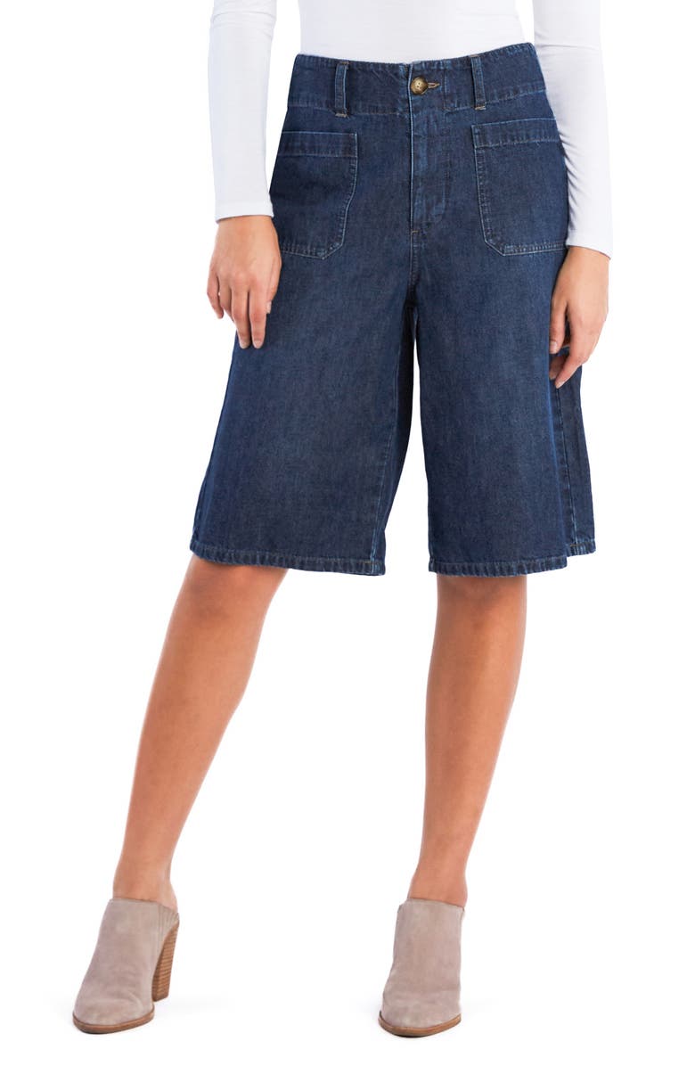 Billy T Effortless Denim Shorts, Main, color, Blue Sea
