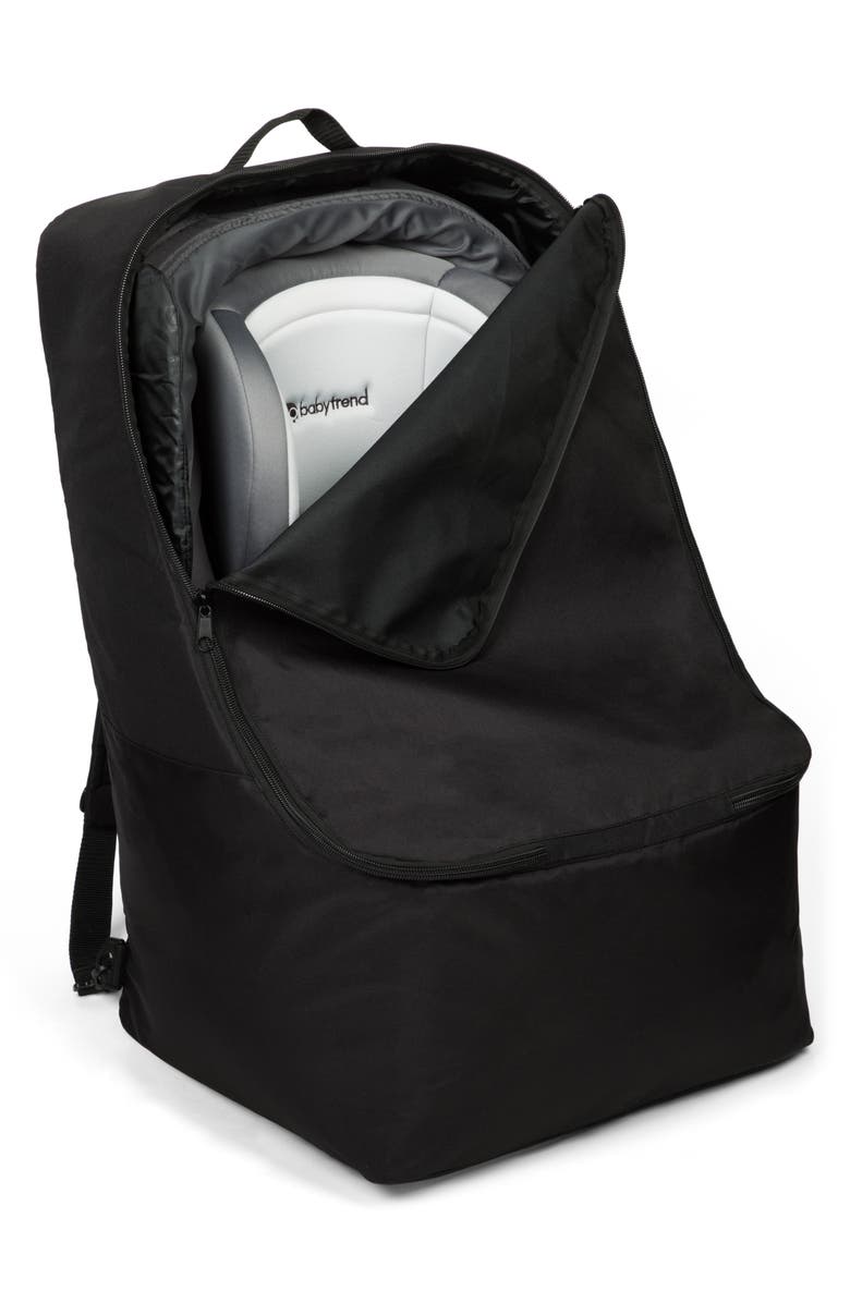 J.L. Childress Premier Padded Infant Car Seat Travel Bag, Alternate, color, Black