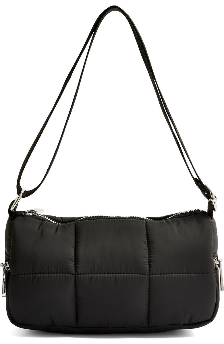 Topshop Quilted Shoulder Bag, Main, color,