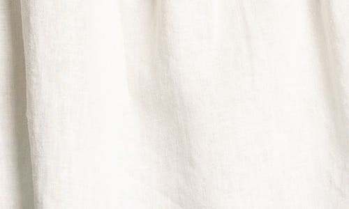 Thread & Supply Lydia Pleated Linen Blend Tank In White