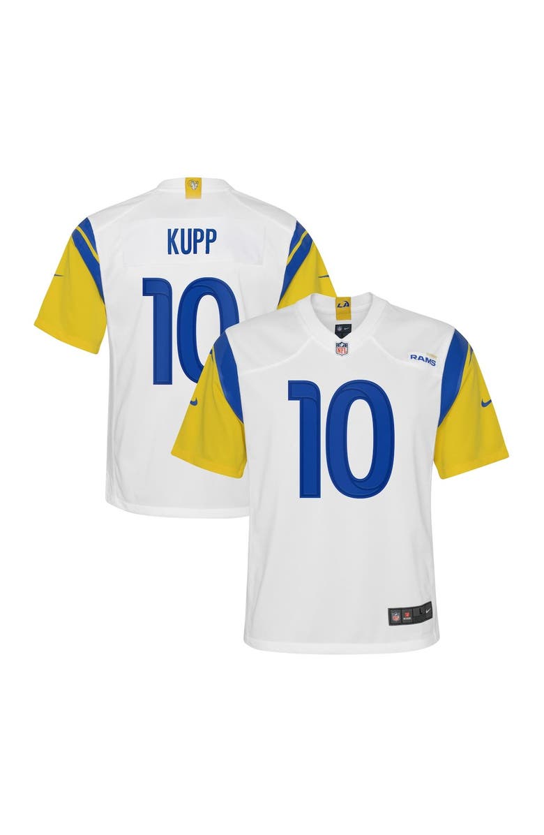 Nike Youth Nike Cooper Kupp White Los Angeles Rams Alternate Game Jersey, Main, color,