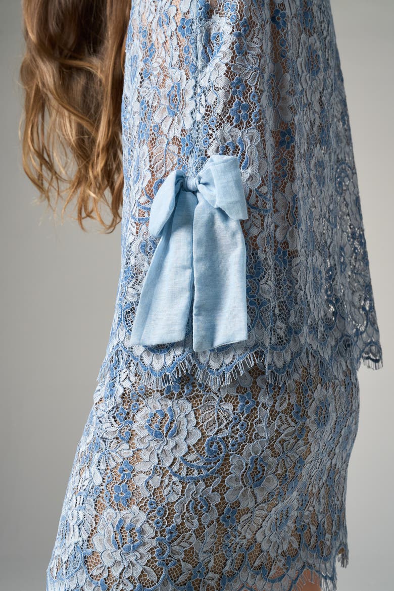 Sylvee Top, Alternate, color, Cornflower