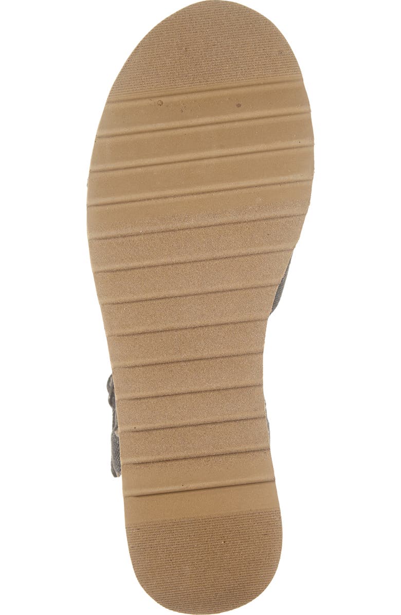 TOMS Gia Platform Wedge Sandal, Alternate, color, Black