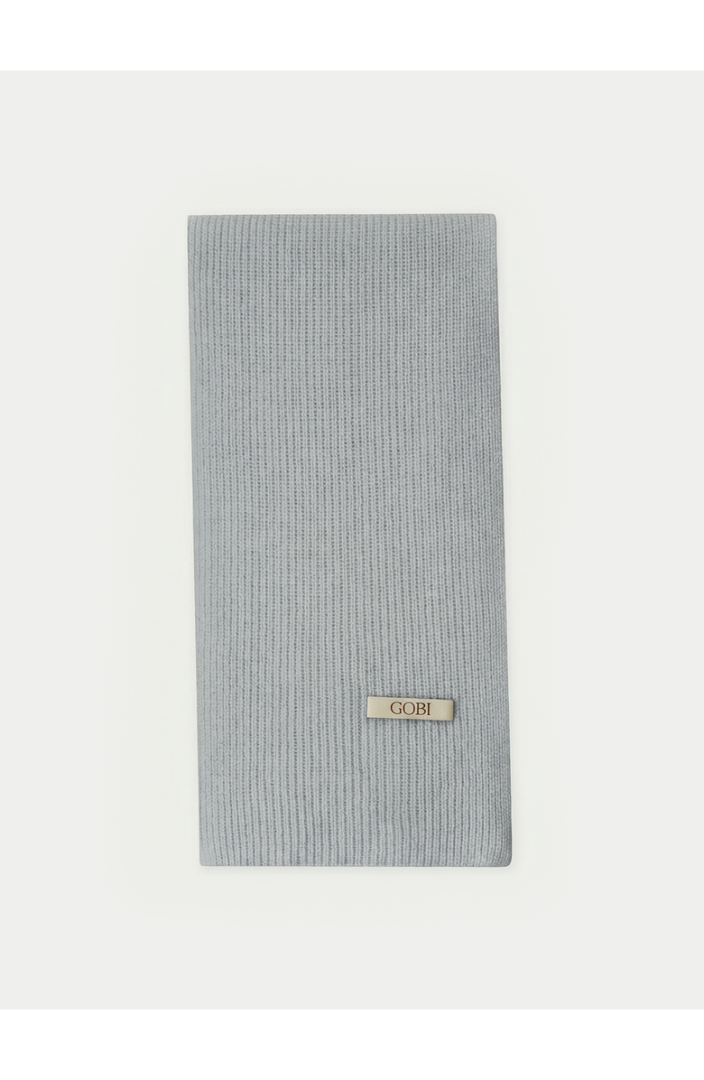 GOBI Mongolian Cashmere Fisherman Knit Scarf, Main, color, High Rise