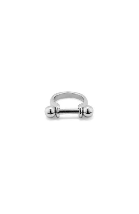 Sterling Silver-Plated Ring