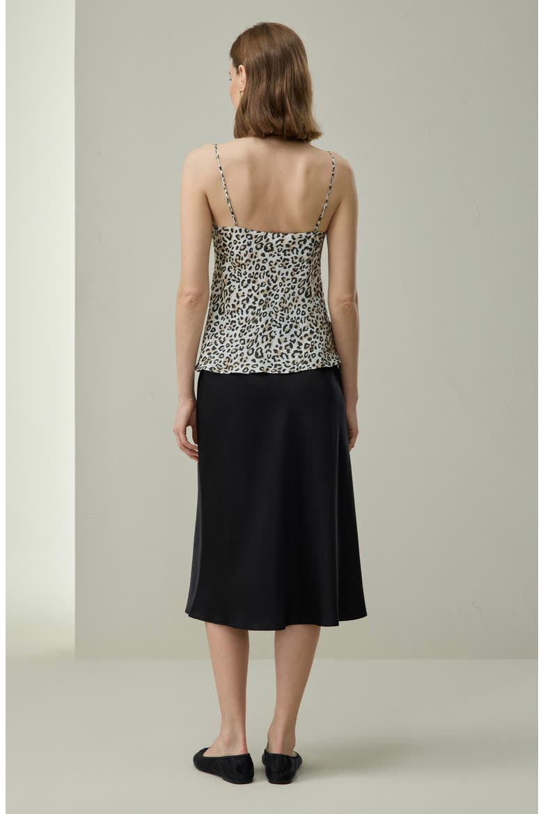 Leopard Print Silk Camisole, Alternate, color, Dawn Leopard