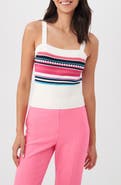 Trina Turk Casady Stripe Sweater Camisole