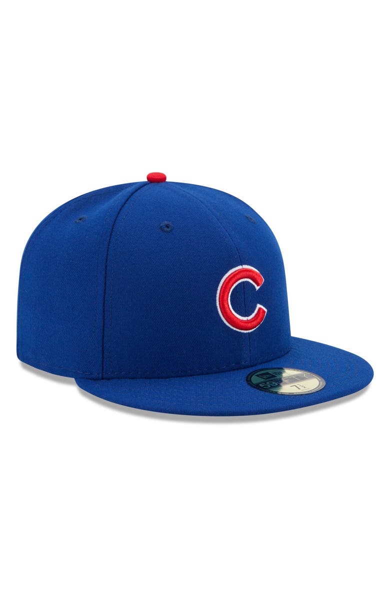 New Era Men
s New Era Royal Chicago Cubs Authentic Collection On Field 59FIFTY Fitted Hat, Alternate, color, Royal