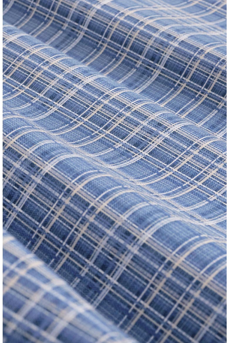 James OoohCotton® Button-Up Shirt, Alternate, color, INDIGO