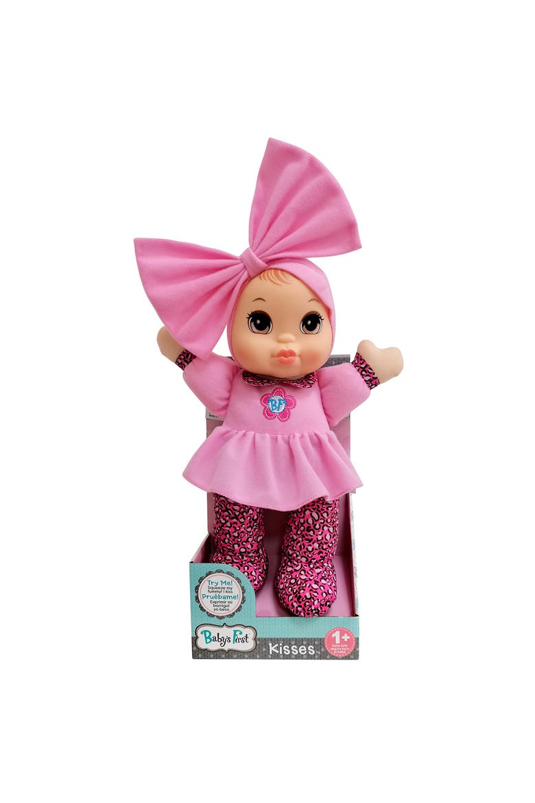 Kisses Baby Doll Toy With Pink Top All Ages, Alternate, color, Multicolored