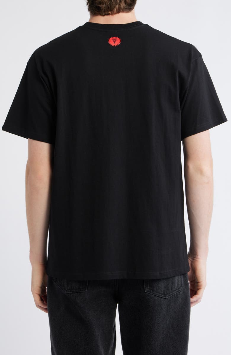 ICECREAM Bouquet Cotton T-Shirt, Alternate, color, Black