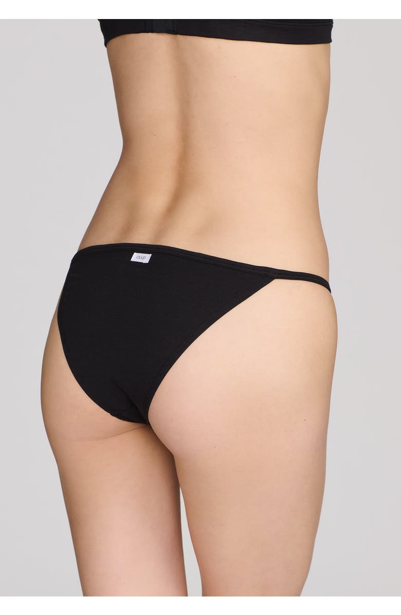 CUUP The String Bikini, Alternate, color, Black