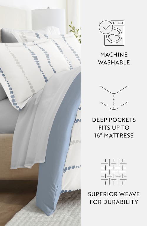 Homespun Bundle Duvet Set In Navy