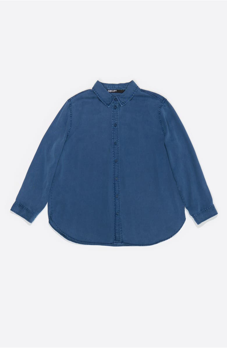 Bimba y Lola Denim Shirt, Alternate, color, Blue