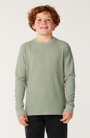 Rip Curl Kids' Premium Surf Waffle Knit Long Sleeve Top