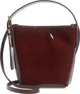 Madewell The Essential Micro Patent Leather Bucket Tote