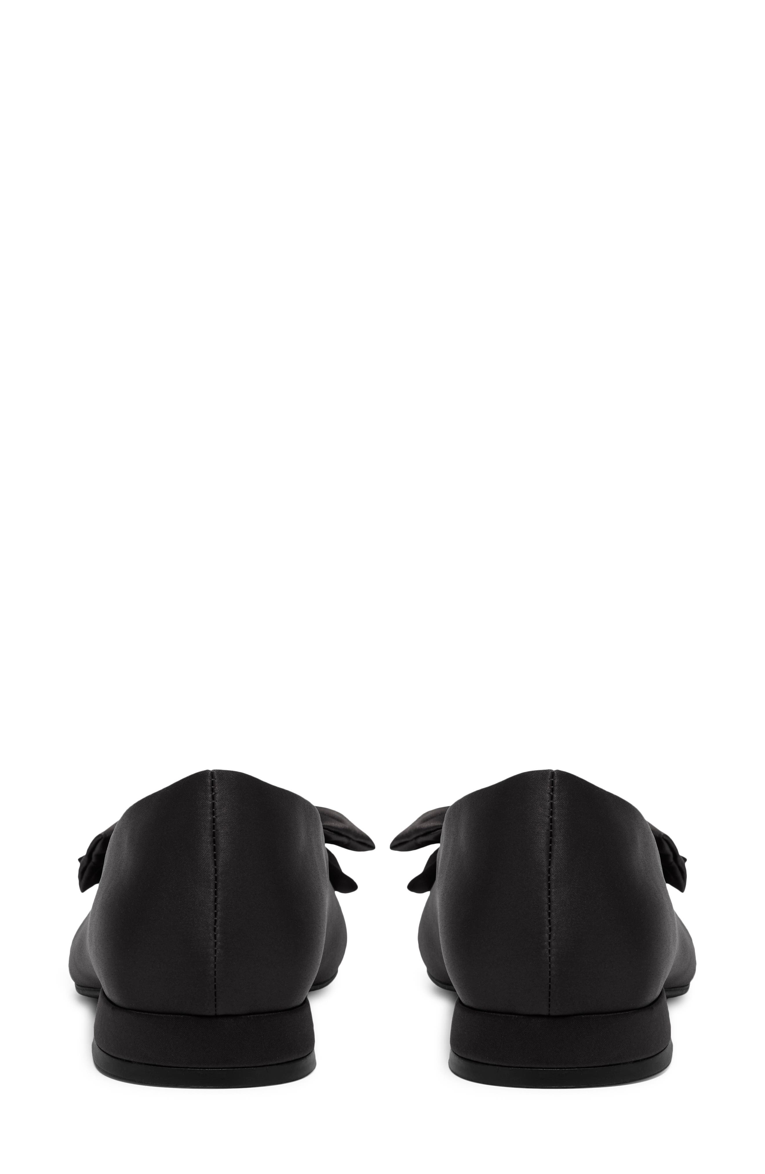 Sensa15 Bella Pointed Toe Flat, Alternate, color, BLACK