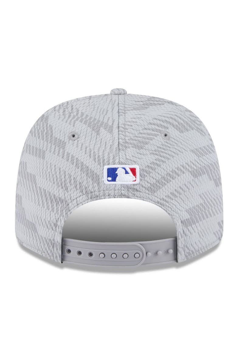 New Era Men's New Era Gray Chicago Cubs 2025 MLB Clubhouse 9SEVENTY Stretch-Snap Hat, Alternate, color, 