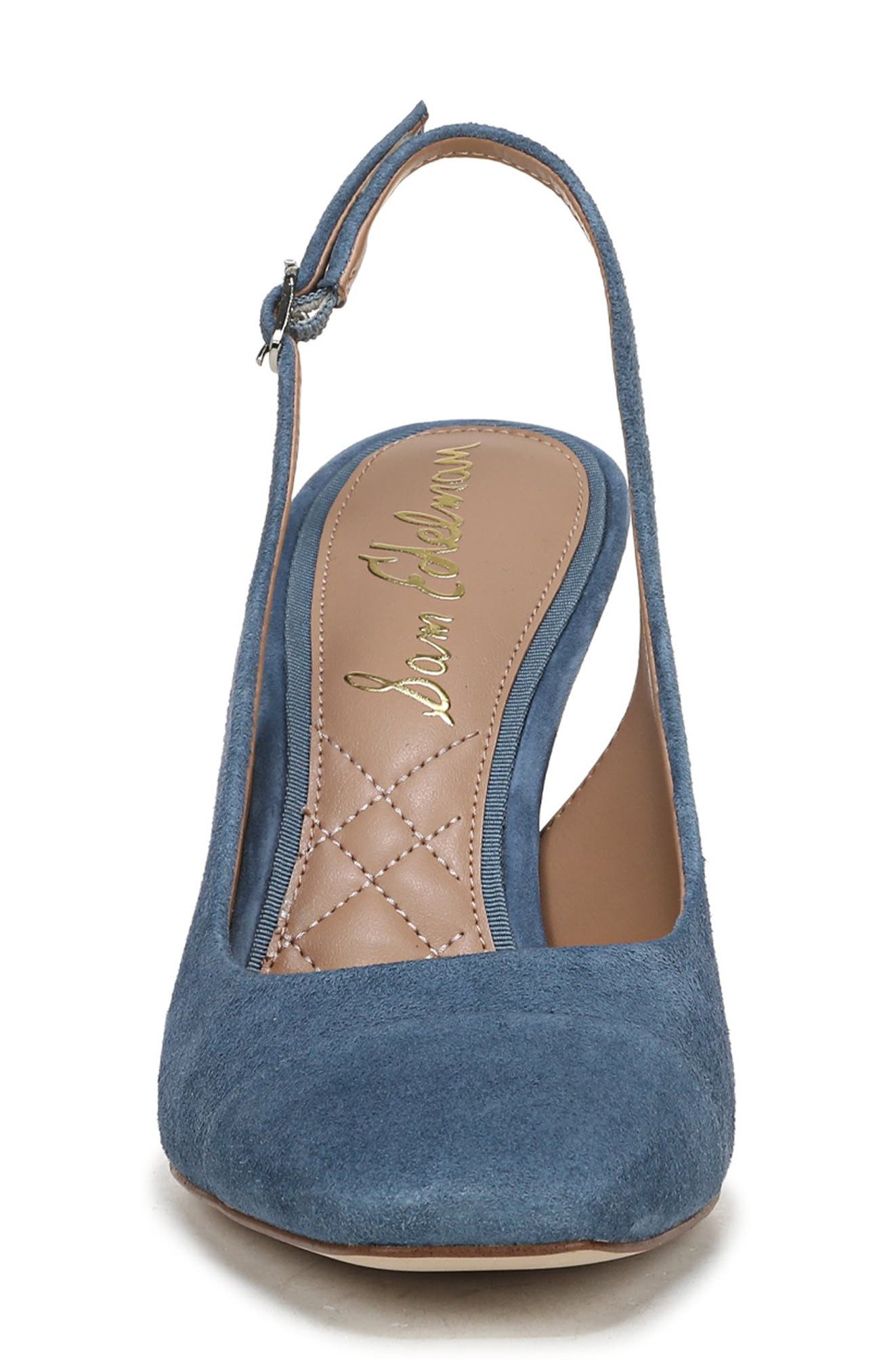 Sam Edelman Essa Slingback Pump, Alternate, color, Blue Agate