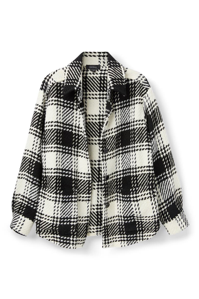 Plaid Shirt Jacket, Alternate, color, PLAID