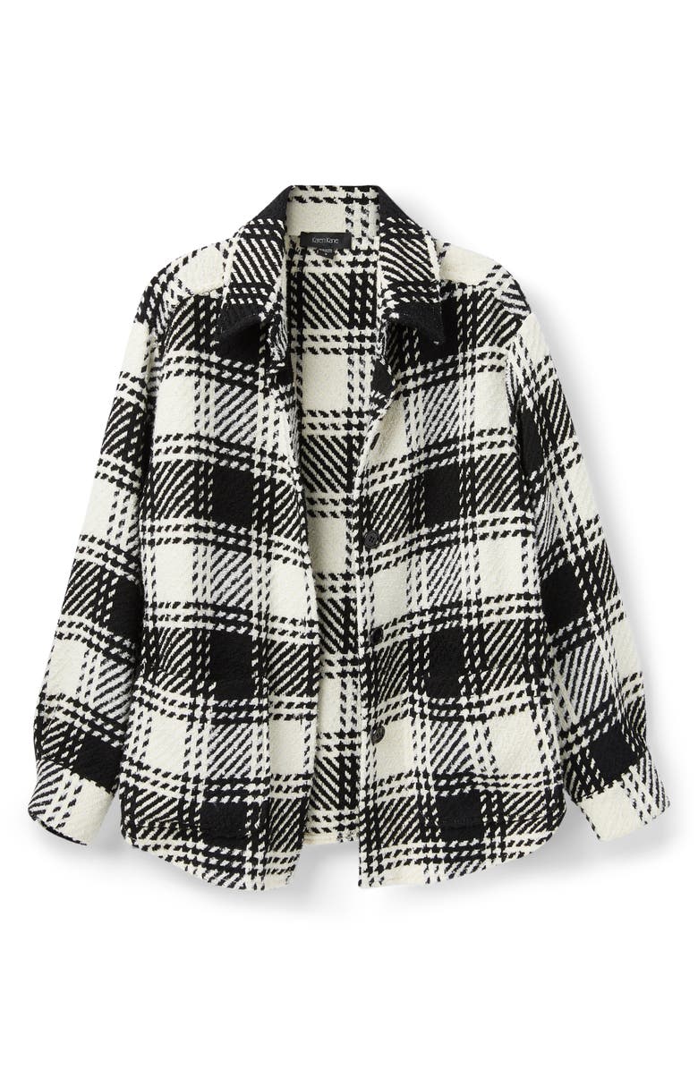 Karen Kane Plaid Shirt Jacket, Alternate, color, 