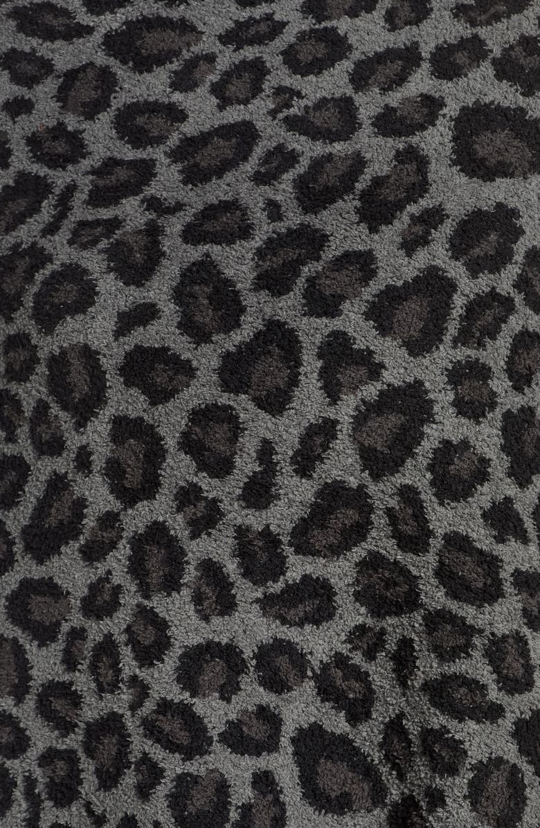 Barefoot Dreams<sup>®</sup> CozyChic<sup>™</sup> Leopard Print Poncho, Alternate, color,