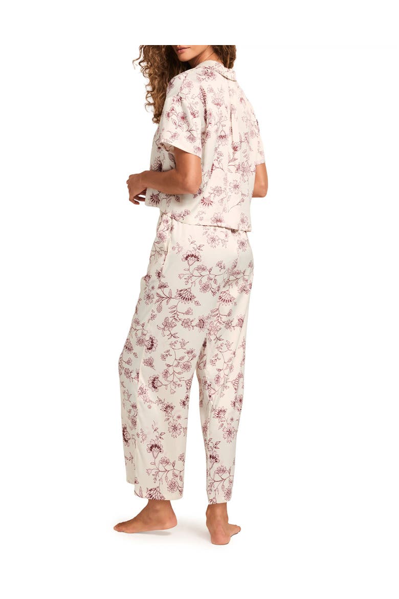 Verity Pajama Set, Alternate, color, Floral pink