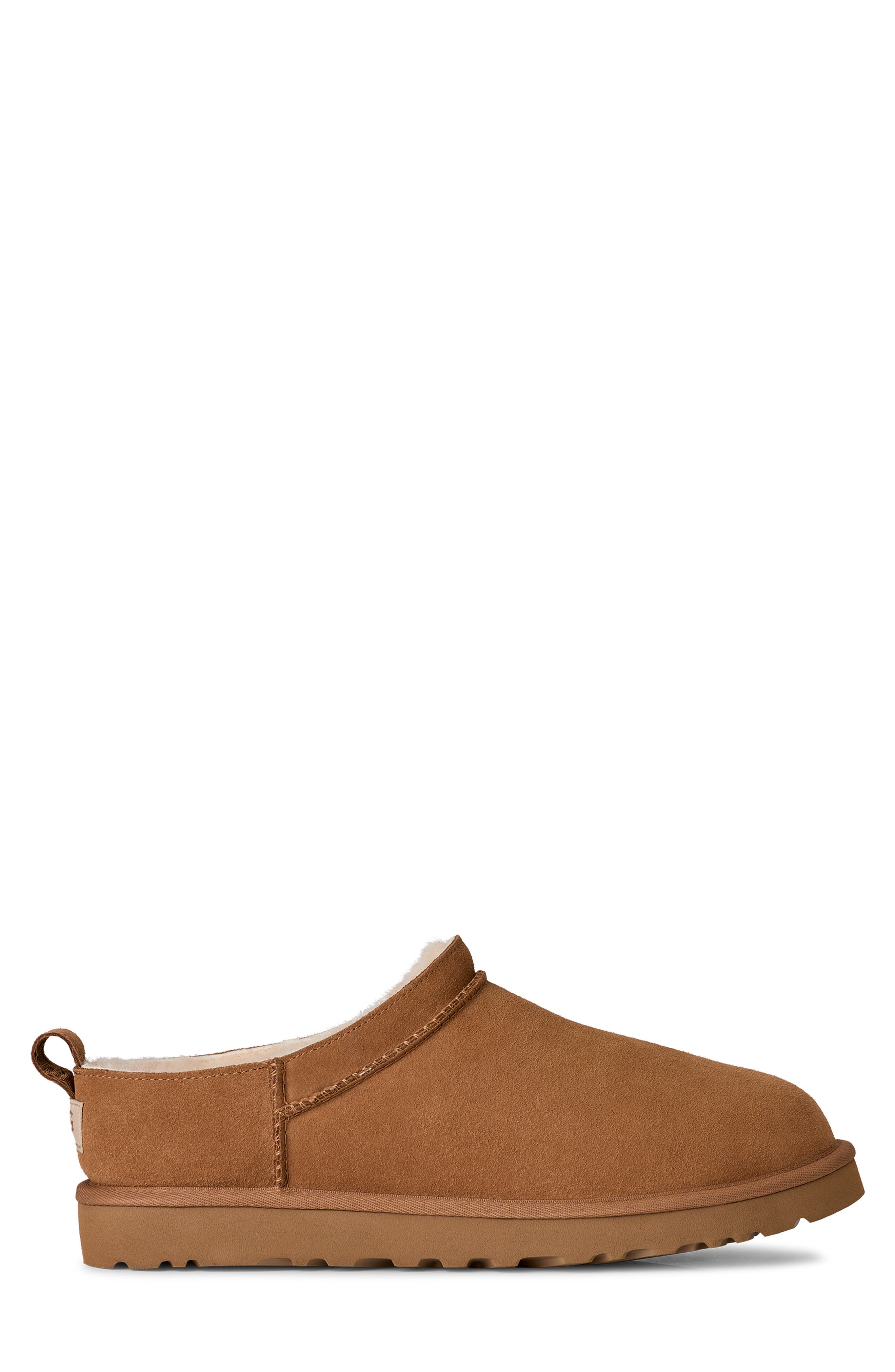 Classic Genuine Shearling Lined Slipper, Alternate, color, CHESTNUT