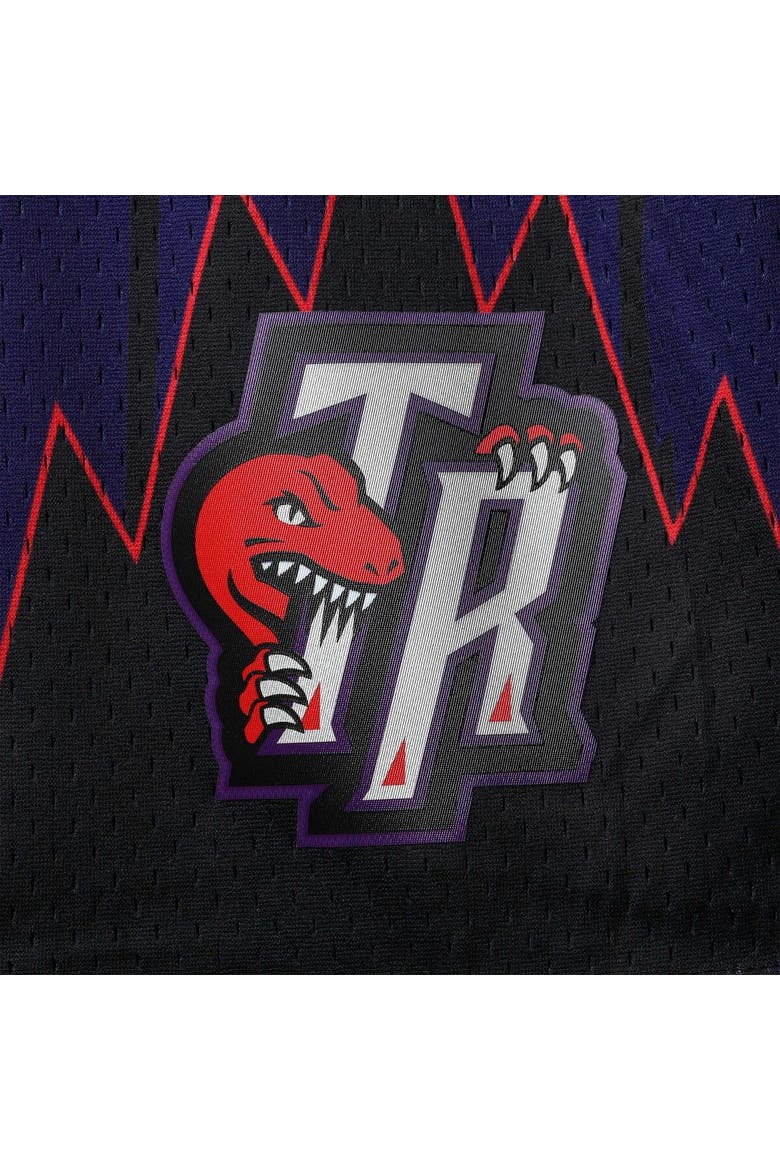 Men's Mitchell & Ness Purple Toronto Raptors Big & Tall Hardwood Classics Team Swingman Shorts, Alternate, color, Purple