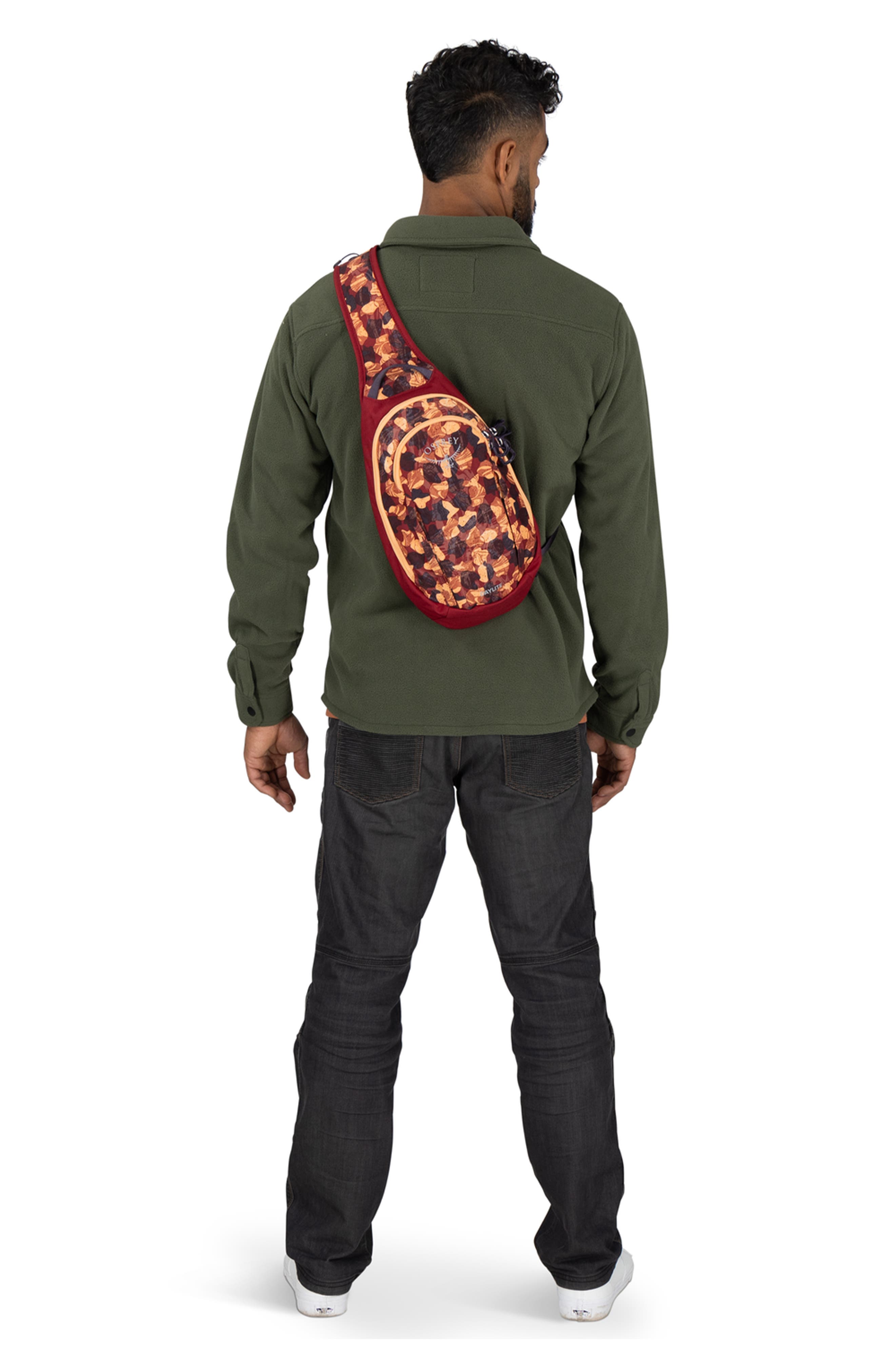 Osprey Daylite 6-Liter Sling Bag, Alternate, color, Liquify Print/ Kakio Pink