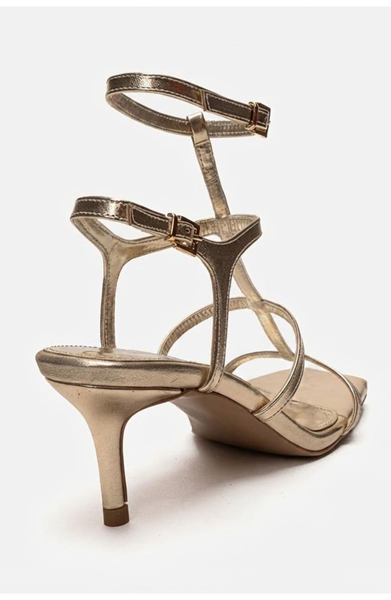 Prologue Shoes Viento Stiletto Sandal, Alternate, color, Gold