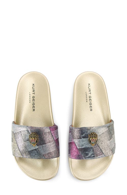 Kurt Geiger London Meena Eagle Slide Sandal In Multi
