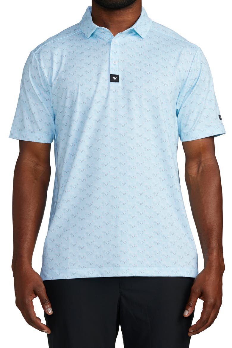 Lil Mingos Performance Golf Polo, Main, color, LIL MINGOS