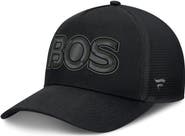 FANATICS Men's Fanatics Black Boston Bruins Authentic Pro Road Team Code Trucker Adjustable Hat