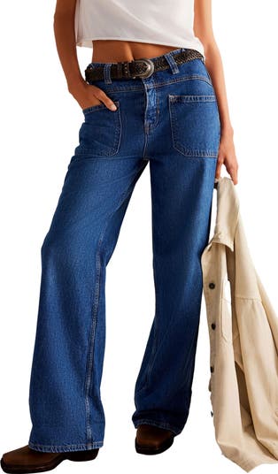 Palmer Cuffed Baggy Jeans
