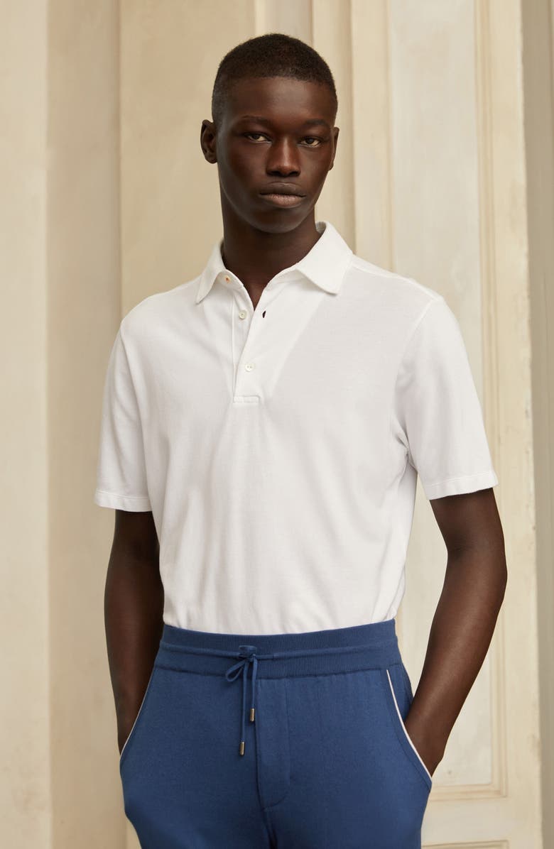 Loro Piana Cotton Piqué Polo, Alternate, color,