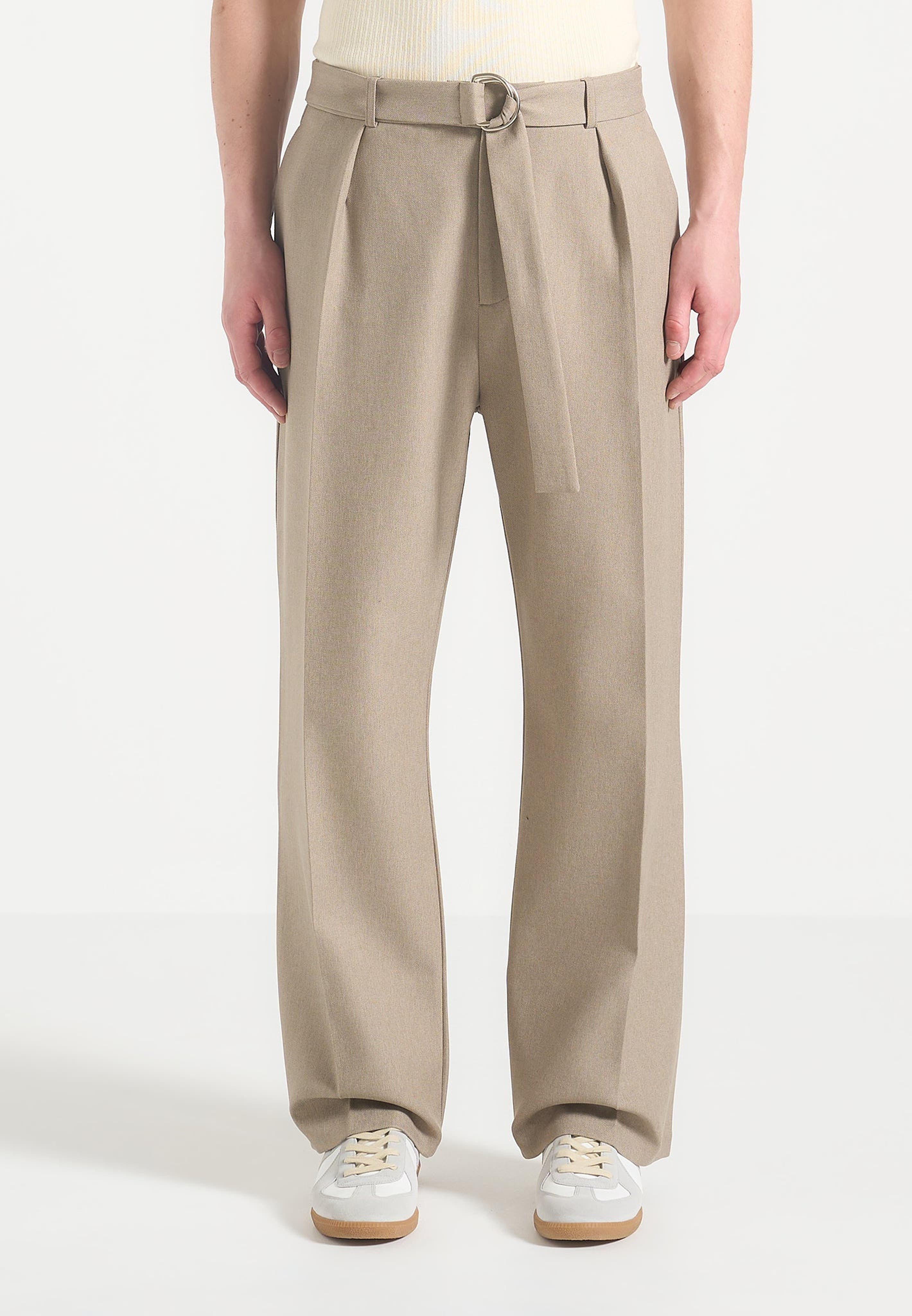 Louis Relaxed Fit Belted Tailored Trousers - image 2