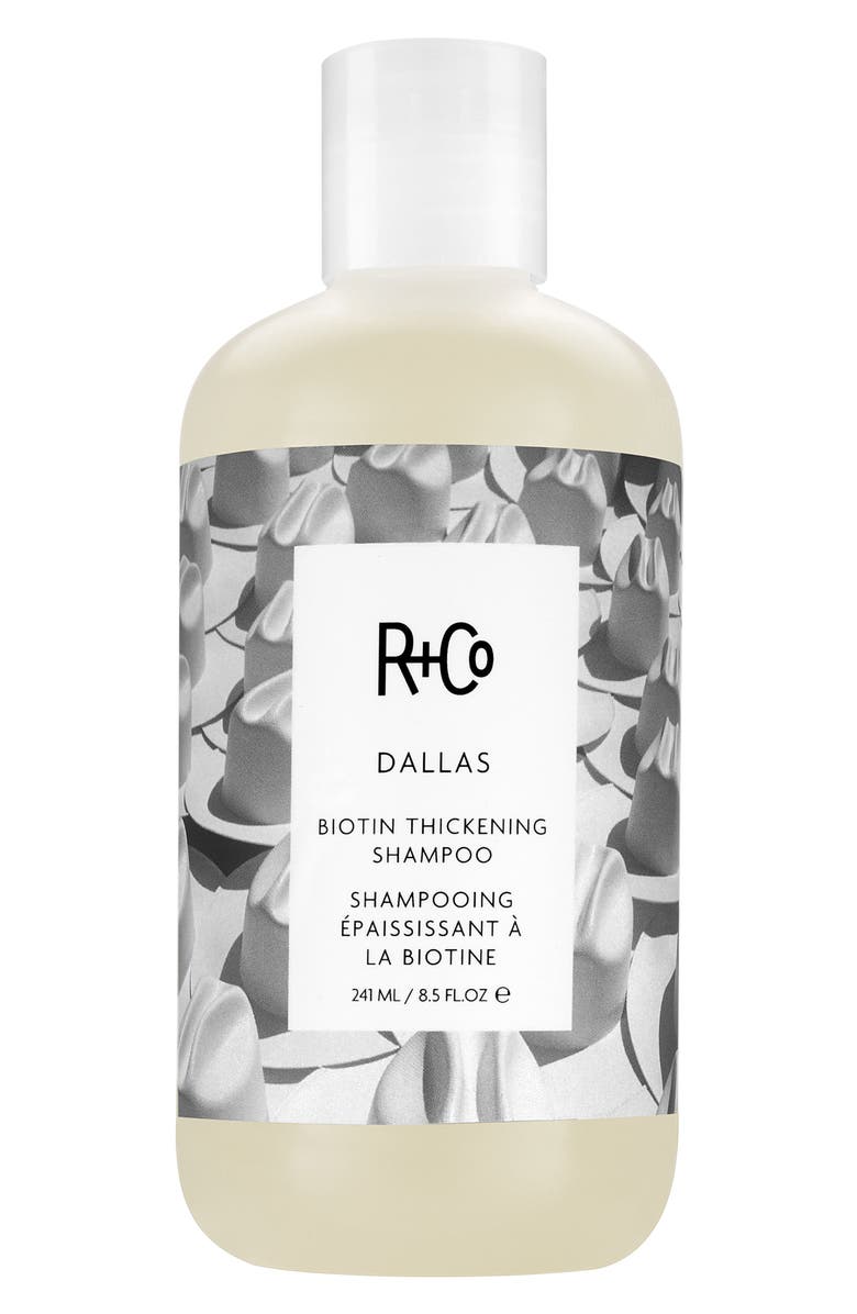 R+Co Dallas Biotin Thickening Shampoo, Main, color, 