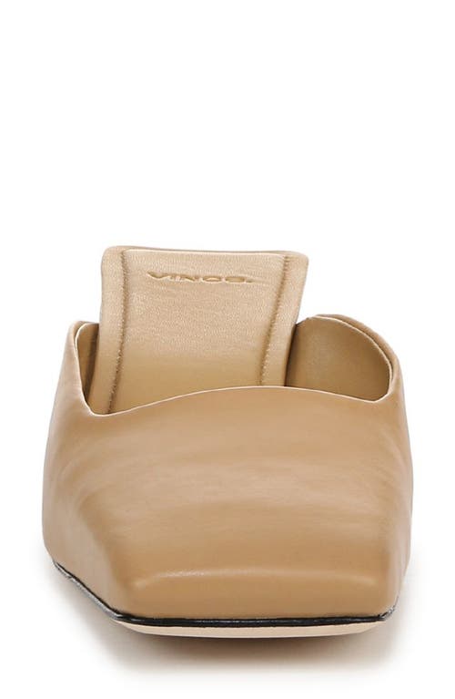 Vince Electra Mule In Light Sable