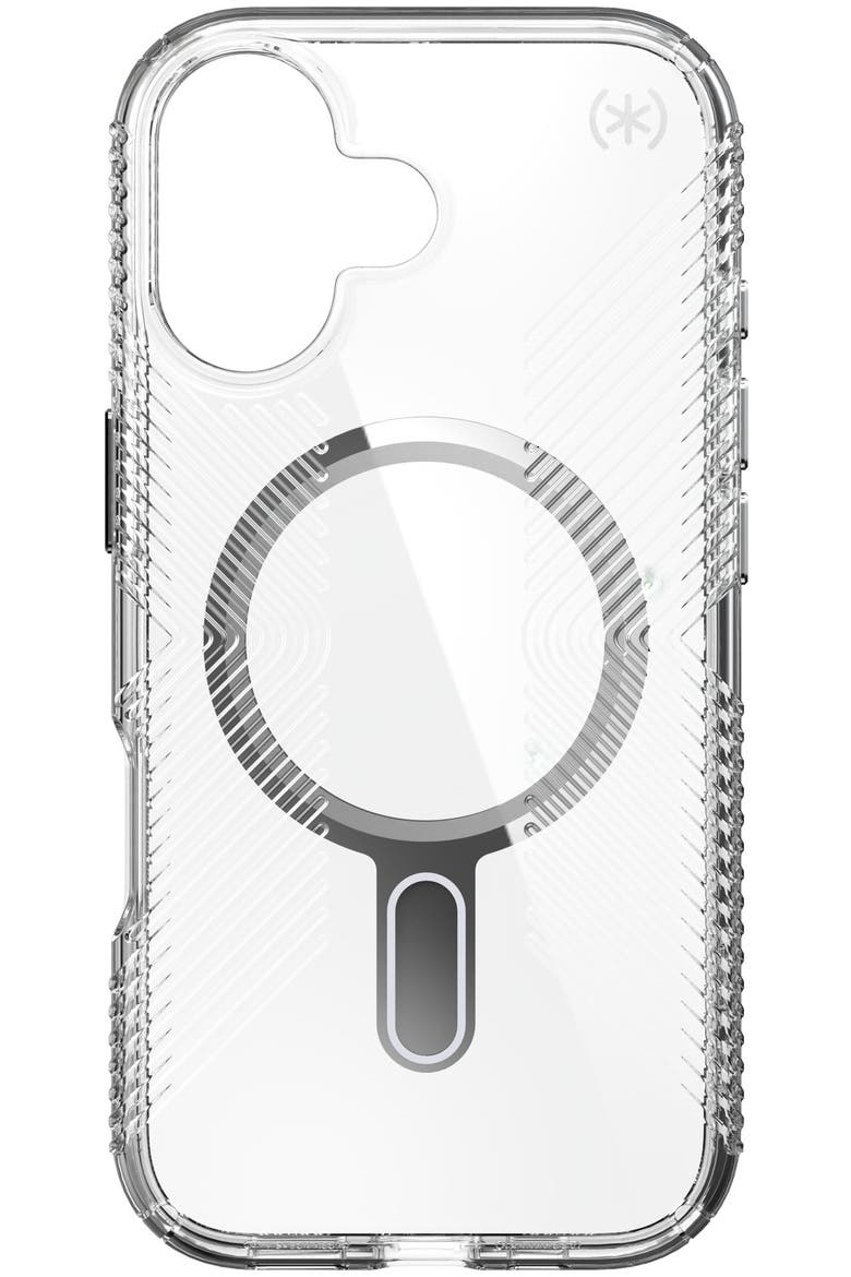 Presidio Perfect Clear Grip Case with ClickLock for Apple iPhone 17, Main, color, CLEAR