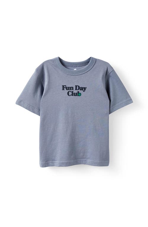 Cotton On Kids Kid's Jonny Short Sleeve Graphic Print Tee In Gray
