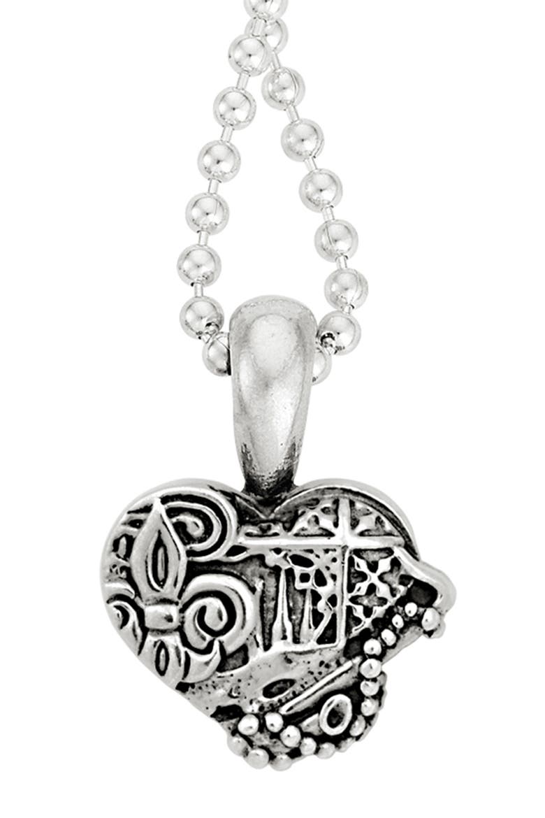 'Hearts of Lagos - New Orleans' Long Pendant Necklace, Alternate, color, HEART OF NEW ORLEANS